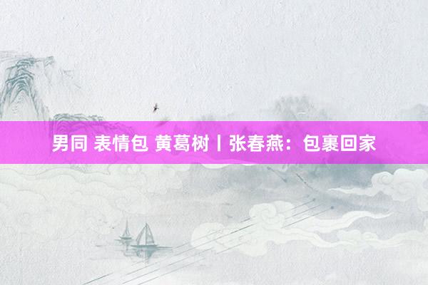男同 表情包 黄葛树丨张春燕：包裹回家